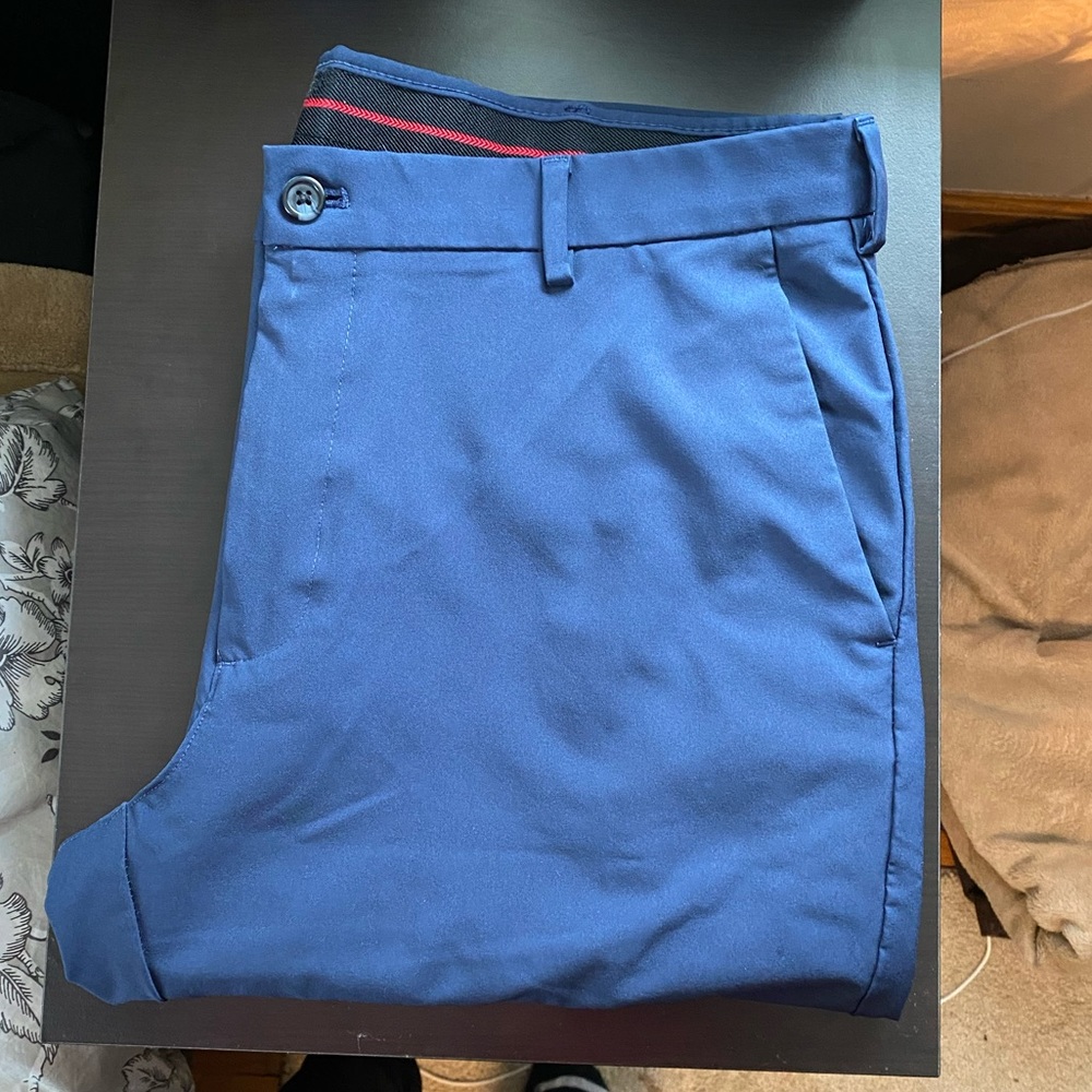 Navy Blue Van Heusen Dress Pants